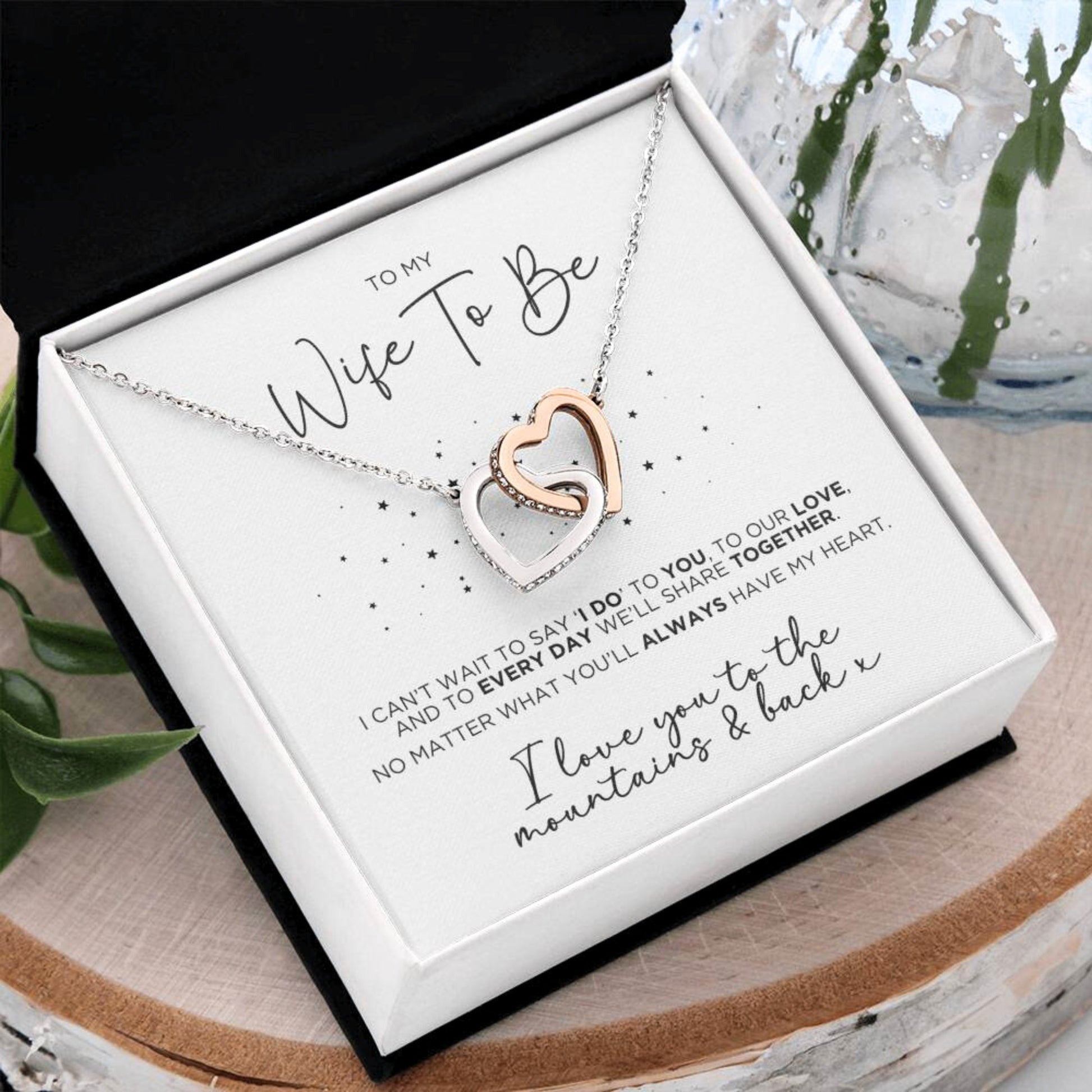 To My Wife To Be I Do Necklace Gift For Fiancée - The Outlander Gifts