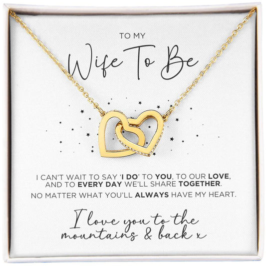 To My Wife To Be I Do Necklace Gift For Fiancée - The Outlander Gifts